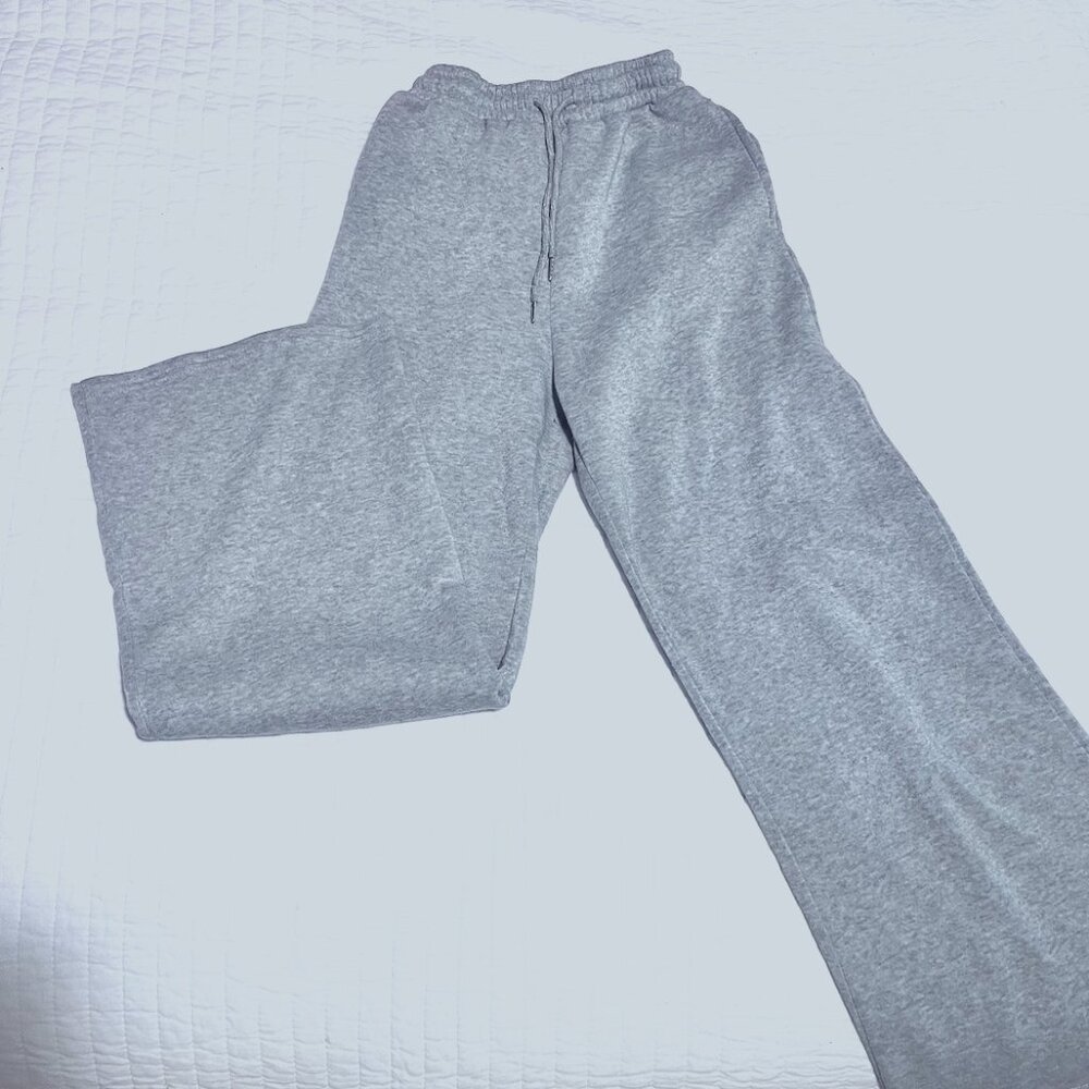 Thick Baggy Sweatpants Heather Grey